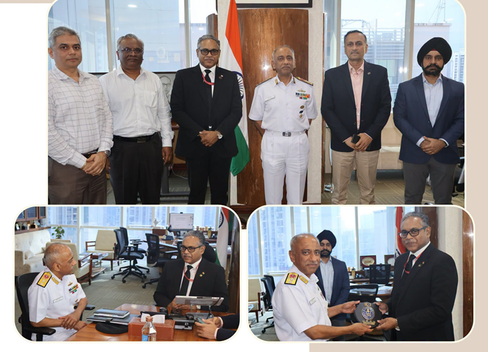 RAdm Rahul Shankar visits DGMA